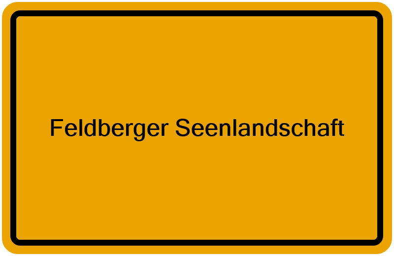 Handelsregisterauszug Feldberger Seenlandschaft